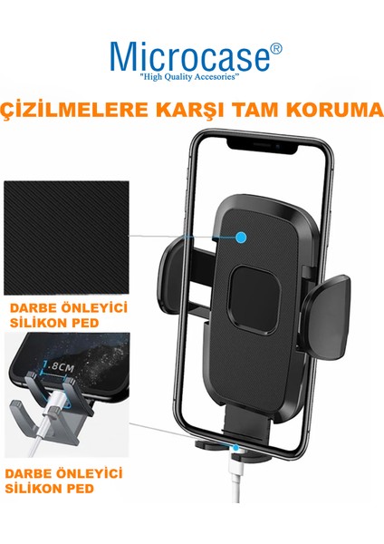 Izgaralıktan Vantuzlu Araç Içi 360 Derece Döner Telefon Tutucu - AL4224 fırsatları
