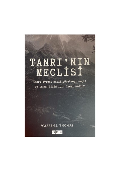 Tanrı'nın Meclisi - Warren J. Thomas