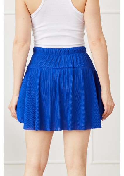 Saks Mavisi Şort Etek modelleri