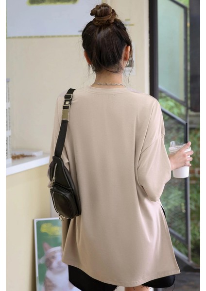 Only Trendwear Unisex Frank Active Power Baskılı Oversize Tshirt fırsatları