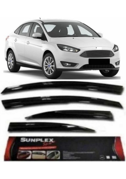 Bes Tuning Ford Focus I 1999-2004 Sunplex Sport Style Cam Rüzgarlığı Set