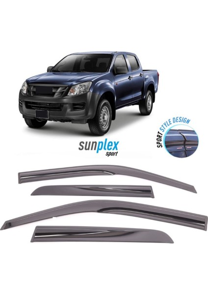 Iveco Daıly Sunplex Sport Style Cam Rüzgarlığı Set 2li