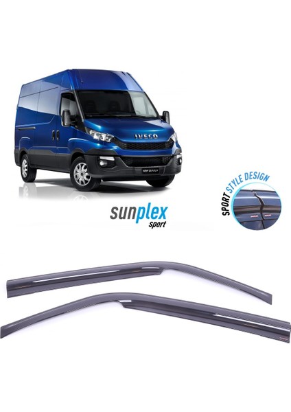 Kia Optima 2010-2015 Sunplex Sport Style Cam Rüzgarlığı Set