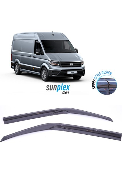 Mercedes Vıto 2004-2020 Sunplex Sport Style Cam Rüzgarlığı Set 2li