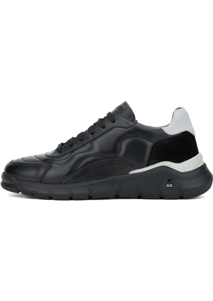Erkek Hakiki Deri Siyah Sneakers & Spor Ayakkabı 698 1084-3 Erk Ayk SK23/24 Sıyah fiyatları