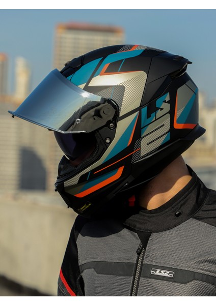 Stream 2 Road Mat Siyah-Gri-Mavi-Kırmızı Kask modelleri