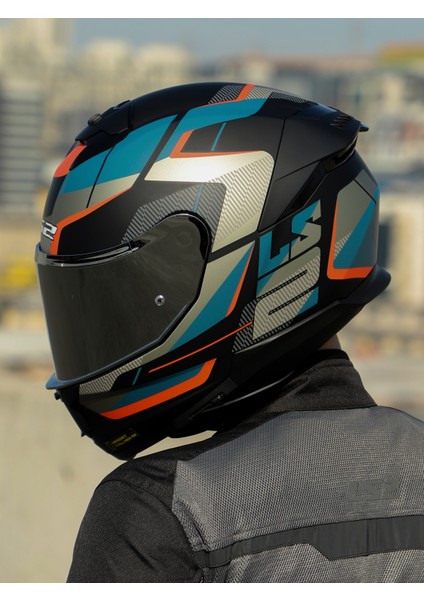 Stream 2 Road Mat Siyah-Gri-Mavi-Kırmızı Kask indirimleri