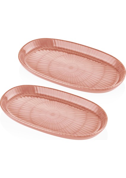 Noon Oval Servis 2li Somon 26 cm modelleri