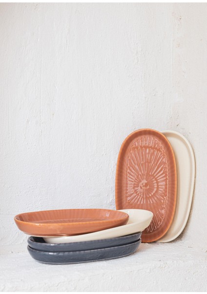 Noon Oval Servis 2li Somon 26 cm fırsatları