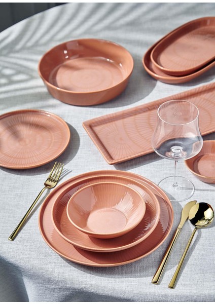 Noon Oval Servis 2li Somon 26 cm indirimleri