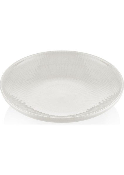 Noon Yemek Tabağı 6lı Krem 20 cm
