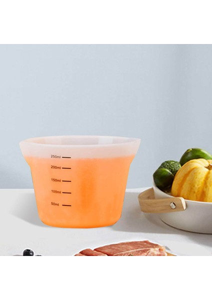 Yeniden Kullanılabilir Silikon Ölçüm Kabı Yapışmaz Karıştırma Kabı Akrilik Boya Dökme Bardakları Epoksi Reçine, Döküm Kalıpları, Takı Yapımı Dıy Sanat Zanaat - 250ML (Yurt Dışından) indirimleri