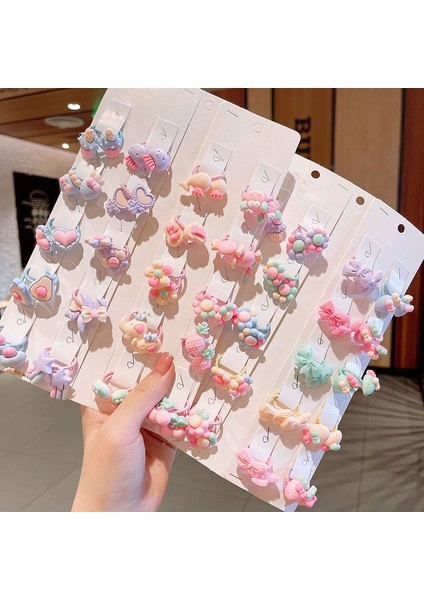 40 Adet/takım Bebek Elastik Saç Bantları Kızlar Için Çiçek Çocuklar Lastik Bantlar Saç Halkası Çocuk At Kuyruğu Tutucu Bebek Saç Aksesuarları (Yurt Dışından) modelleri