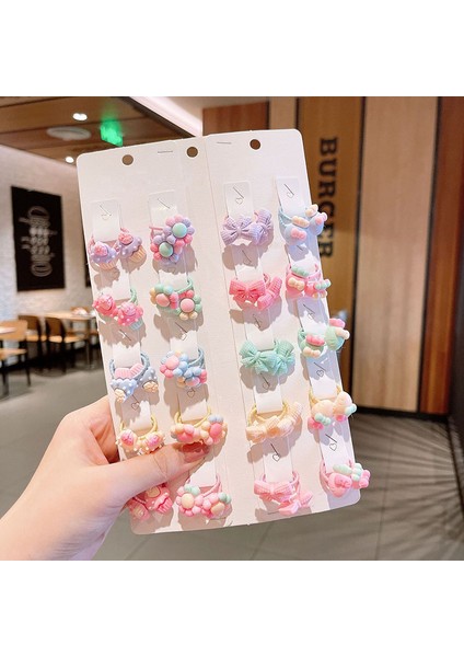 40 Adet/takım Bebek Elastik Saç Bantları Kızlar Için Çiçek Çocuklar Lastik Bantlar Saç Halkası Çocuk At Kuyruğu Tutucu Bebek Saç Aksesuarları (Yurt Dışından) fırsatları