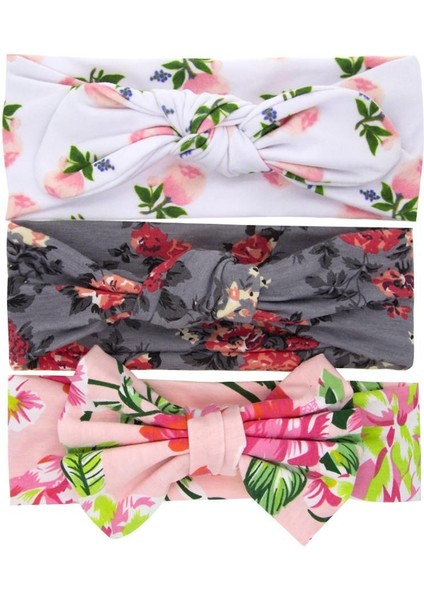 ❖3pc Yenidoğan Yürümeye Başlayan Çocuk Bebek Kız Türban Elastik Kafa Bandı Şapkalar Aksesuarları (Yurt Dışından) fiyatları