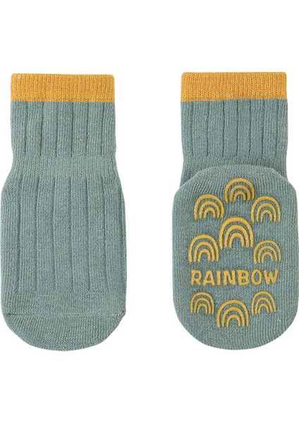 Sevimli Bebek Çorap Kaymaz Yenidoğan Bebek Kız Erkek Kısa Çorap Kauçuk Taban ile Bahar Sonbahar Bebek Yürümeye Başlayan Kat Çorap (Yurt Dışından) modelleri