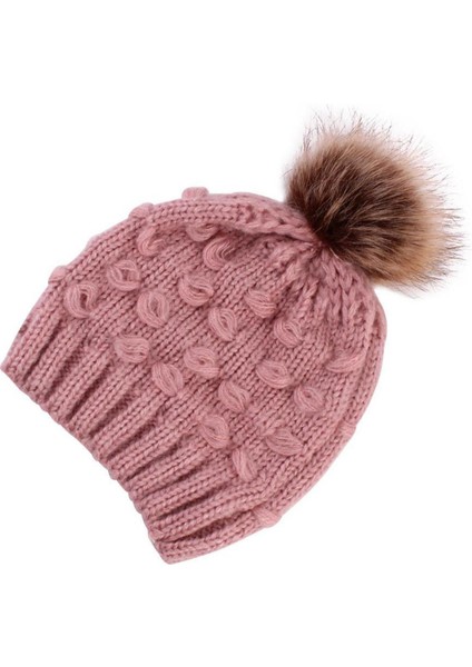 Tatlı Sevimli Yürümeye Başlayan Çocuk Kız ve Erkek Bebek Bebek Kış Sıcak Tığ Işi Örgü Şapka Bere Kap Çocuklar Için Şapkalar (Yurt Dışından)