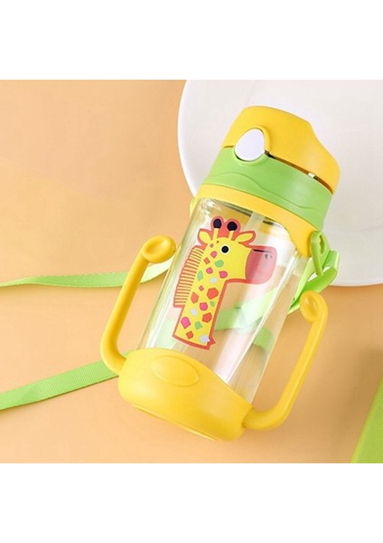 350 ML/400 ml Bebek Saman Bardak Eğitim Fincan Çocuk Karikatür Içme Suyu Canavar Şişe Çocuklar Için Karikatür Su Şişesi Çocuk Saman Şişesi Sling Çocuk Fincan (Yurt Dışından) fırsatları