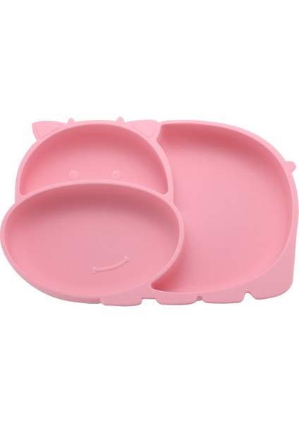 【happier】 Bebek Silikon Yemek Tabağı Çocuk Sofra Bebek Kase Yeme Eğitim Çatalı ve Kaşık Seti (Yurt Dışından) indirimleri