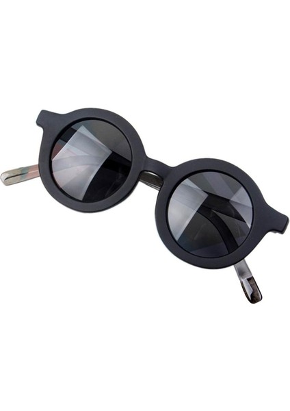 2020 Çocuklar Için Yuvarlak Güneş Gözlüğü, Erkek ve Kız Çocukları Için Trendy Stil Küçük Yüz Güneş Gözlükleri, UV400 (Yurt Dışından)