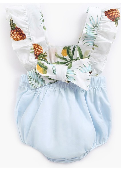 Sevimli Ananas Baskı Bebek Giyim Yaz Yenidoğan Bebek Kız Bodysuits Pamuk Bebek Giysileri Prenses (Yurt Dışından) fiyatları