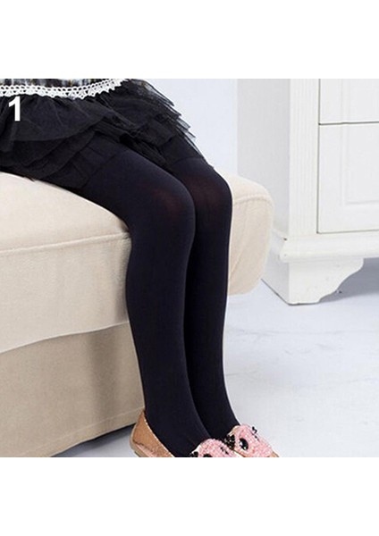 G&h Kız Çocuk Tayt Çok Renkli Külotlu Çorap Yumuşak Streç Kadife Bale Çorapları (Yurt Dışından)