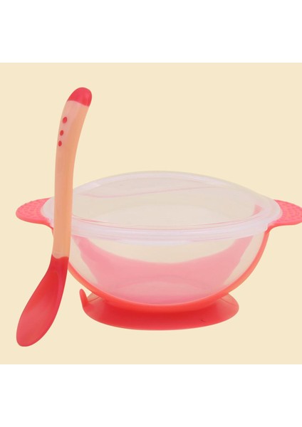 Sıcaklığa Duyarlı Besleme Kaşığı Çocuk Yemek Takımı Kase Yemek Takımı Yemek Takımı (Yurt Dışından)