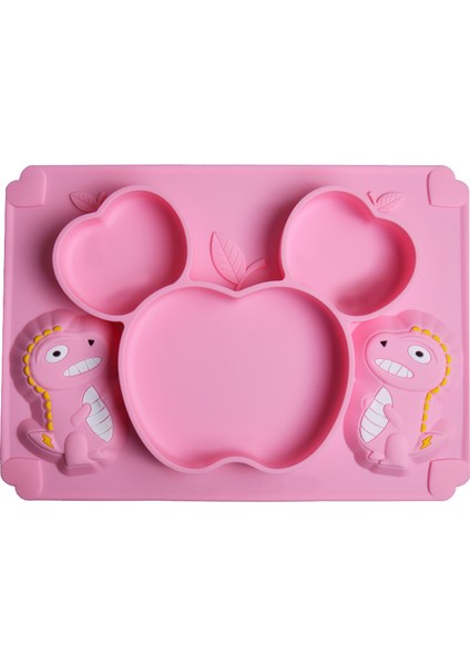 Bebek Yemeği Plaka Seti Bebek Besleme Plakası Eğitim Kase Kaşık Dinozor Karikatür Kaymaz Yemek Tabağı Sıcak Satış (Yurt Dışından) fırsatları