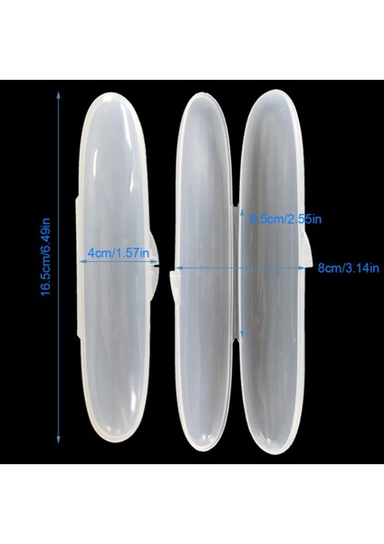 [eğlenceli Canlı] Bebek Kaşığı Saklama Kutusu Bebek Silikon Besleme Kaşığı Pp Şeffaf Seyahat Çantası Sofra Saklama Çocuk Kaşık Kutusu (Yurt Dışından) modelleri