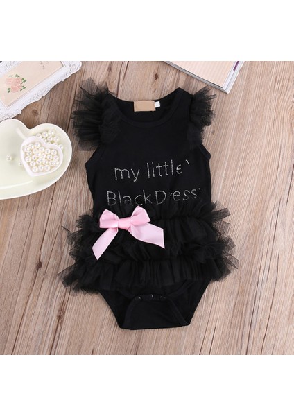 Yenidoğan Çocuklar Bebek Kız Bebek Romper Tulum Bodysuit Tutu Elbise Elbise Kıyafet (Yurt Dışından) fiyatları