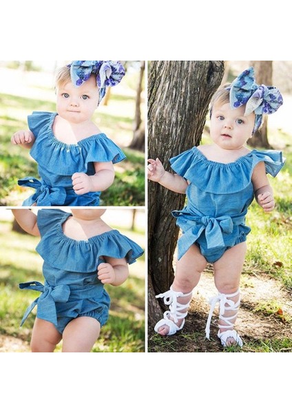 Yenidoğan Kız Bebek Önden Bağlamalı Body (Yurt Dışından) fiyatları