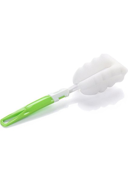 Fincan Sünger Fırça Kolu Şişe Fırçası Mutfak Sofra Temizleme Aracı (Yurt Dışından)