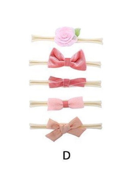 5'li Paket Kız Bebek Kafa Bandı, Saç Bandı Seti, El Dikiş Çiçekleri / Ilmek / Kanat Deseni, Günlük Kullanıma Uygun, Doğum Günü Partisi, Fotoğraf Aksesuarları ve Daha Fazlası (Yurt Dışından) fiyatları