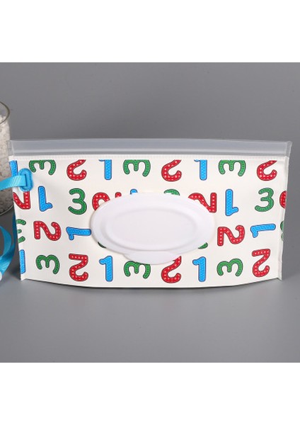 Mendil Kutusu Kapaklı Kozmetik Kesesi Islak Mendil Torbası Mendil Konteyner Temiz Mendil (Yurt Dışından)