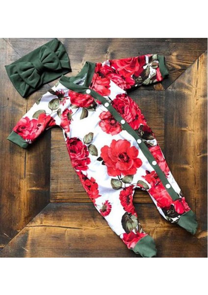 Noel Giysileri Yeni Bebek Kız Noel Kırmızı Kolsuz Bodysuit Parti Tutu Elbise Elbise (Yurt Dışından)