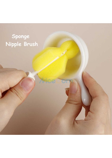 Niceborn 7pcs Şişe Temizleme Seti Bebek Temizleme Fırçası Seti Bpa Içermeyen Şişe ve Pipet Temizleme Seti (Yurt Dışından) modelleri