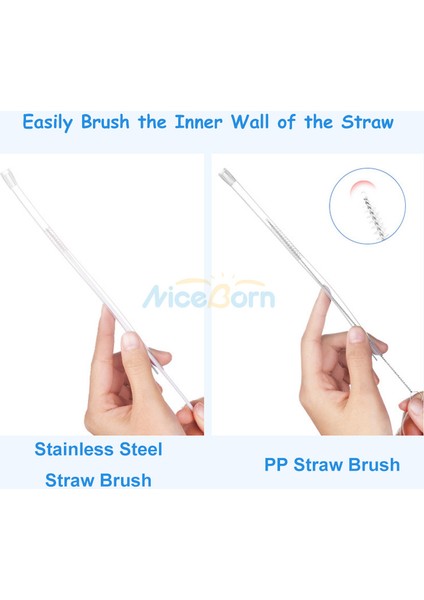 Niceborn 7pcs Şişe Temizleme Seti Bebek Temizleme Fırçası Seti Bpa Içermeyen Şişe ve Pipet Temizleme Seti (Yurt Dışından) fırsatları