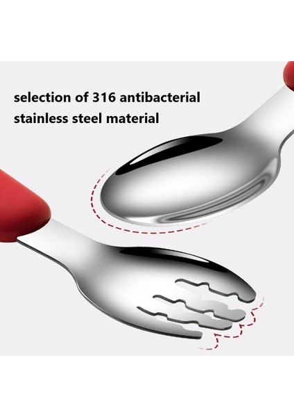 Bebek Kaşığı Bebek Güvenliği Besleme Kaşığı Sofra Takımı Besleme Kaşıkları Yemek Öğrenmek Eğitim Bebek Sofra Sıcak Satış (Yurt Dışından) modelleri