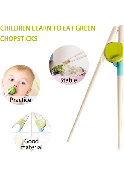 Bir Çift/set Çocuk Çubuklarını Çocuklar Bebek Aydınlanma Öğrenme Eğitim Çubuklarını Yeni Başlayanlar Için Kullanımı Kolay Çubuklarını (Yurt Dışından) modelleri