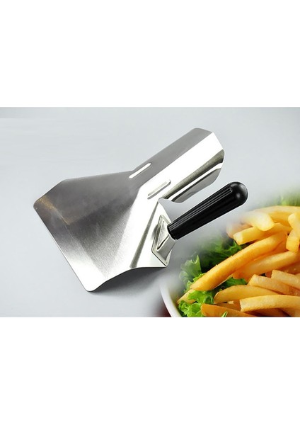 Paslanmaz Çelik Gıda Küreği Chip Gıda Küreği Bagger Fry Tek Saplı (Yurt Dışından)