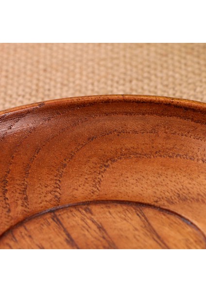 Katı Yuvarlak Kase Ahşap Çatal-Bıçak Yemekleri Ev Mutfak Çin Ahşap Yemekleri ve Küçük Tahta Kaşık Tadım Kaşığı (Yurt Dışından) modelleri