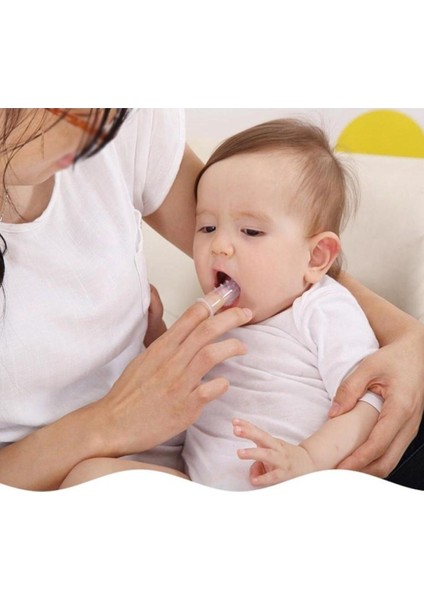 Bebek Parmak Diş Fırçası Çocuk Bebek Eğitim Diş Kaşıyıcı (Yurt Dışından)
