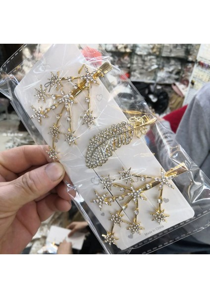 Retro 5 Parçalı Saç Tokası Basit Inci Yan Klip Kadın Kızlar Için Kafa Bandı Tokalar Tokalarım Ins Siyah Çiçek Saç Aksesuarları (Yurt Dışından) modelleri