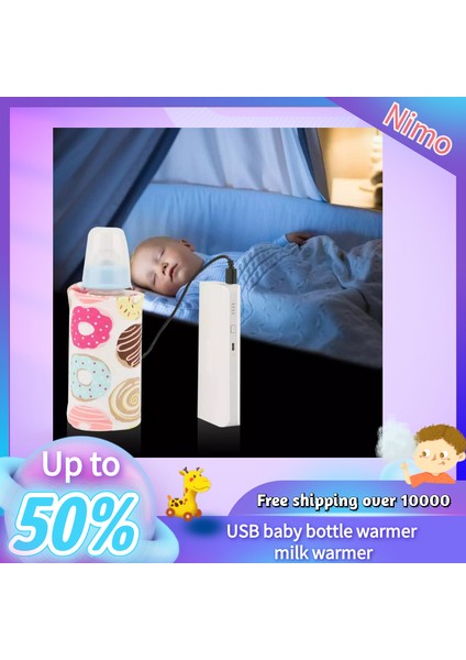 USB Biberon Isıtıcı Taşınabilir Süt Seyahat Isıtıcı Depolama Kapağı Yalıtım Termostatı (Yurt Dışından) fiyatları