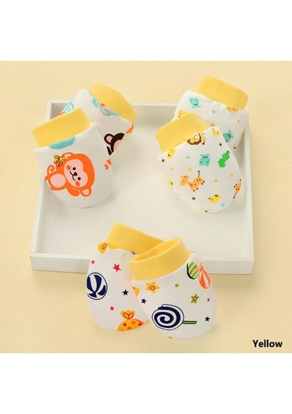 Fancyqube 2 Çift Bebek Eldivenleri Eldivenler Sihirli Koruma Vogue Yenidoğan Desen Çizilmez Bebek Yenidoğan Yenidoğan Eldivenler Eldiven (Yurt Dışından) fırsatları