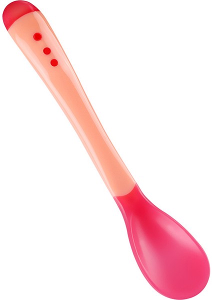 Moda Bebek Silikon Kaşık Bebek Güvenliği Sıcaklık Algılama Çocuk Çocuk Sofra Takımı Besleme Kaşıkları (Yurt Dışından) fiyatları