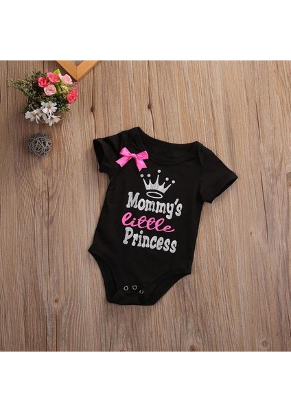 Pamuk Yenidoğan Bebek Erkek Bebek Kız Bodysuit Romper Tulum Giysileri Kıyafetler 0-18MONTHS (Yurt Dışından)