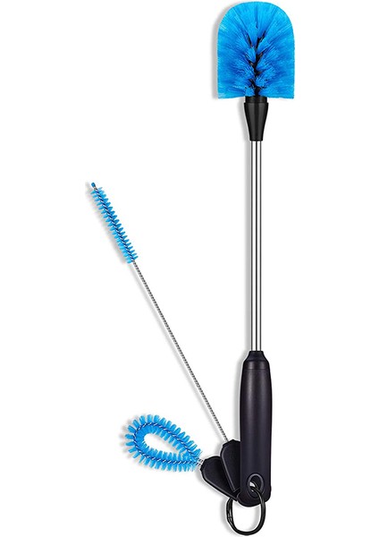 Paslanmaz Çelik Su Şişesi Temizleme Fırçası, Uzun Saplı Şişe Temizleyici, Dar Boyunlu Şişeler Için Üretilmiştir (Yurt Dışından) fiyatları