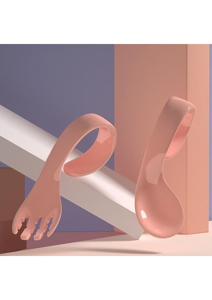 【eğlenceli Canlı】 Bebek Tarining Kaşık ve Çatal Seti Yenidoğan Akşam Yemeği Için Ilk Sofra Eğitimi Bebek Bakımı Bpa Ücretsiz Kolay Kapma Çatal Kaşık (Yurt Dışından)