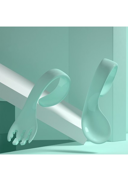 【eğlenceli Canlı】 Bebek Tarining Kaşık ve Çatal Seti Yenidoğan Akşam Yemeği Için Ilk Sofra Eğitimi Bebek Bakımı Bpa Ücretsiz Kolay Kapma Çatal Kaşık (Yurt Dışından) fiyatları